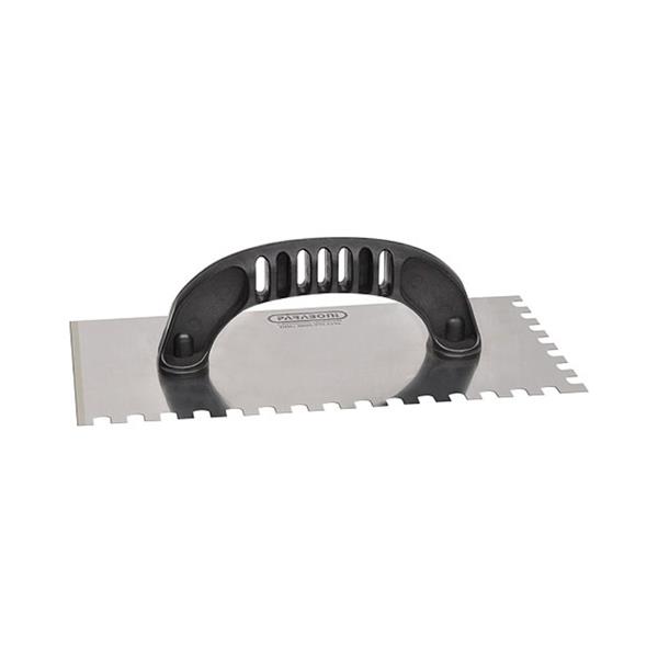 DESEMPENADEIRA DE AÇO DENTADA C/C PLASTICO  100033 02784 