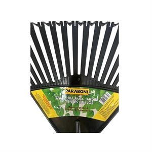 VASSOURA PARA JARDIM PLÁSTICA DENTES DUPLOS 102172 56572 