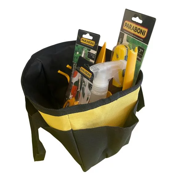 BOLSA MULTIUSO DUPLA COM FERRAMENTAS DE JARDIM 102463 73500 